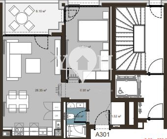 Продава 2-стаен София 78107