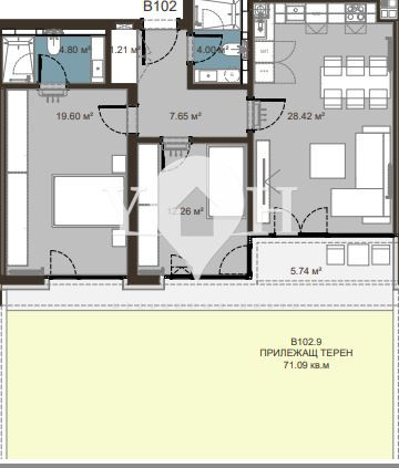 Продава 3-стаен София 78125
