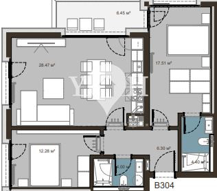 Продава 3-стаен София 78113