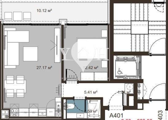 Продава 2-стаен София 78131