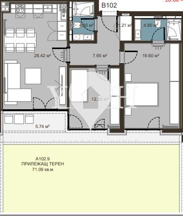 Продава 3-стаен София 78121