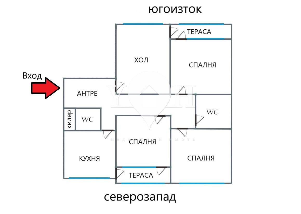 Продава 4-стаен София 13752