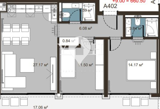 Продава 3-стаен София 78132