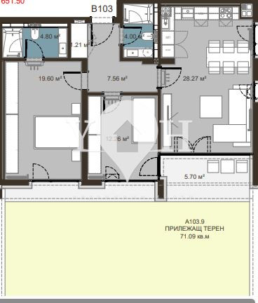 Продава 3-стаен София 78122