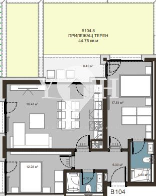 Продава 3-стаен София 78102