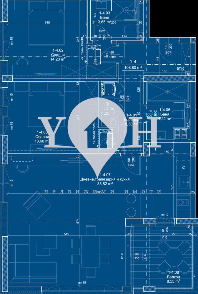 Продава 3-стаен София 77853