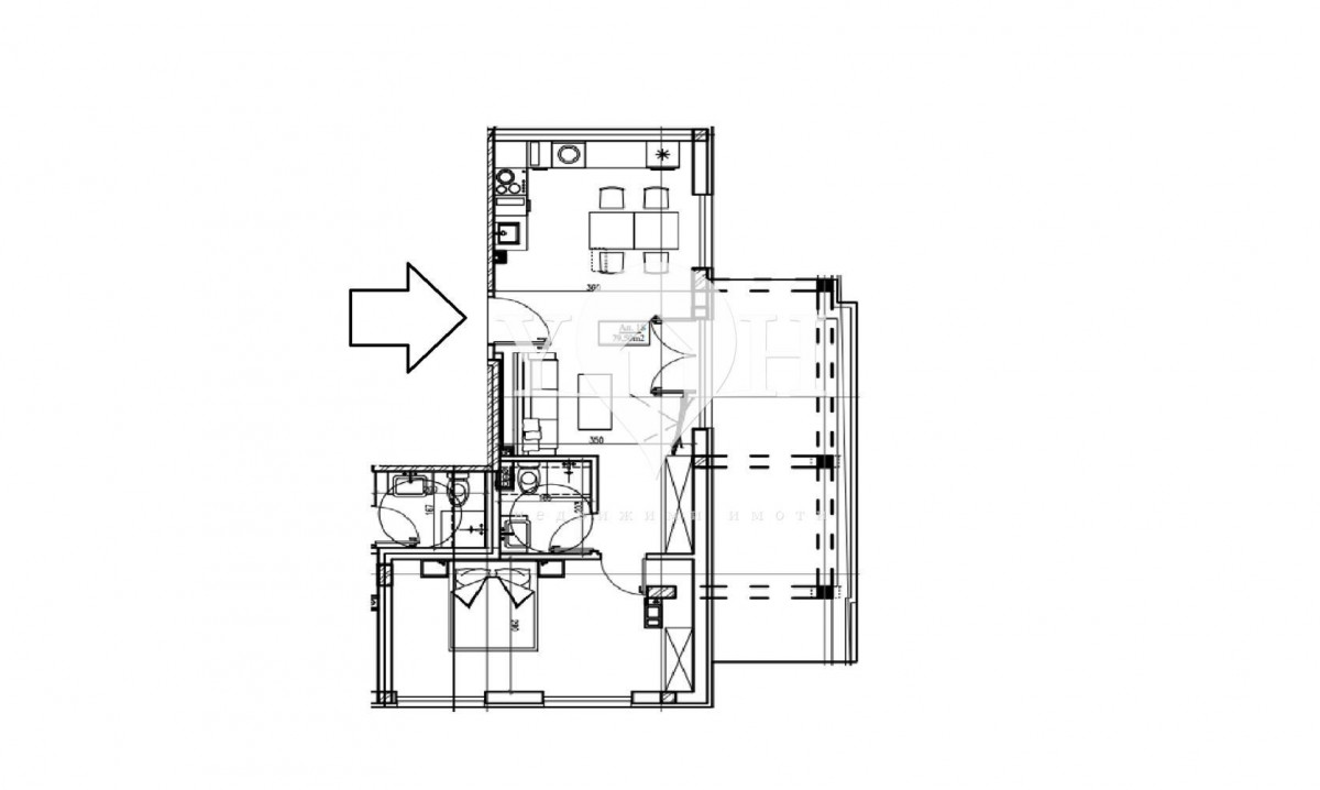 Продава 2-стаен София 78090