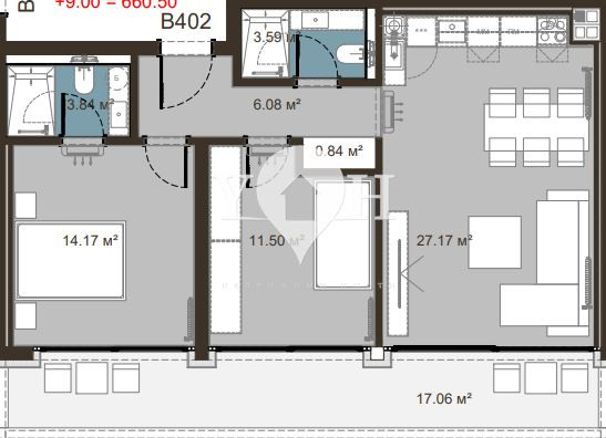 Продава 3-стаен София 78140