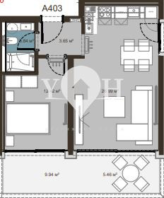 Продава 2-стаен София 78116