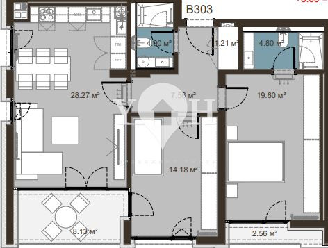 Продава 3-стаен София 78137