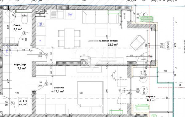 Продава 2-стаен София 77992