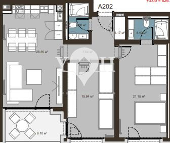 Продава 3-стаен София 78104