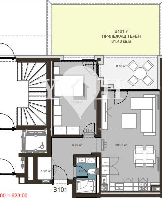 Продава 2-стаен София 78099