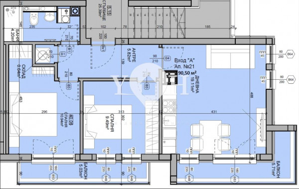 Продава 3-стаен София 77943